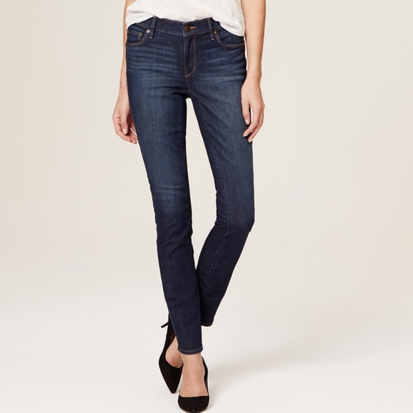loft modern high waist skinny ankle